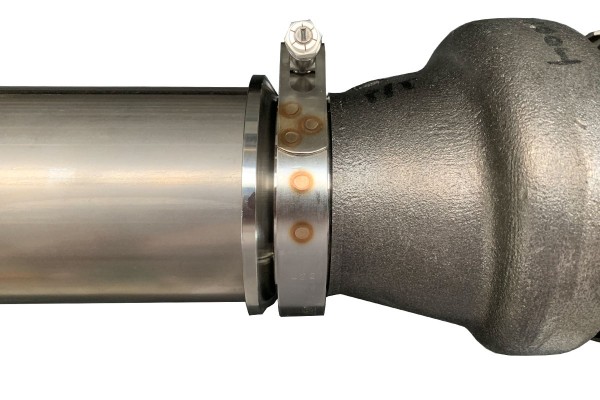 3.5" V-Band Flansch für Edelstahl Abgasgehäuse