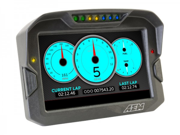 AEM CD-7 Carbon Digital Racing Dash Display GPS 30-5702