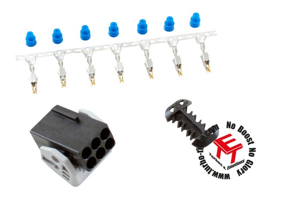 AEM Stecker-Buchse Kit für Breitband Sonde LSU 4.2 UEGO Bosch 35-2613