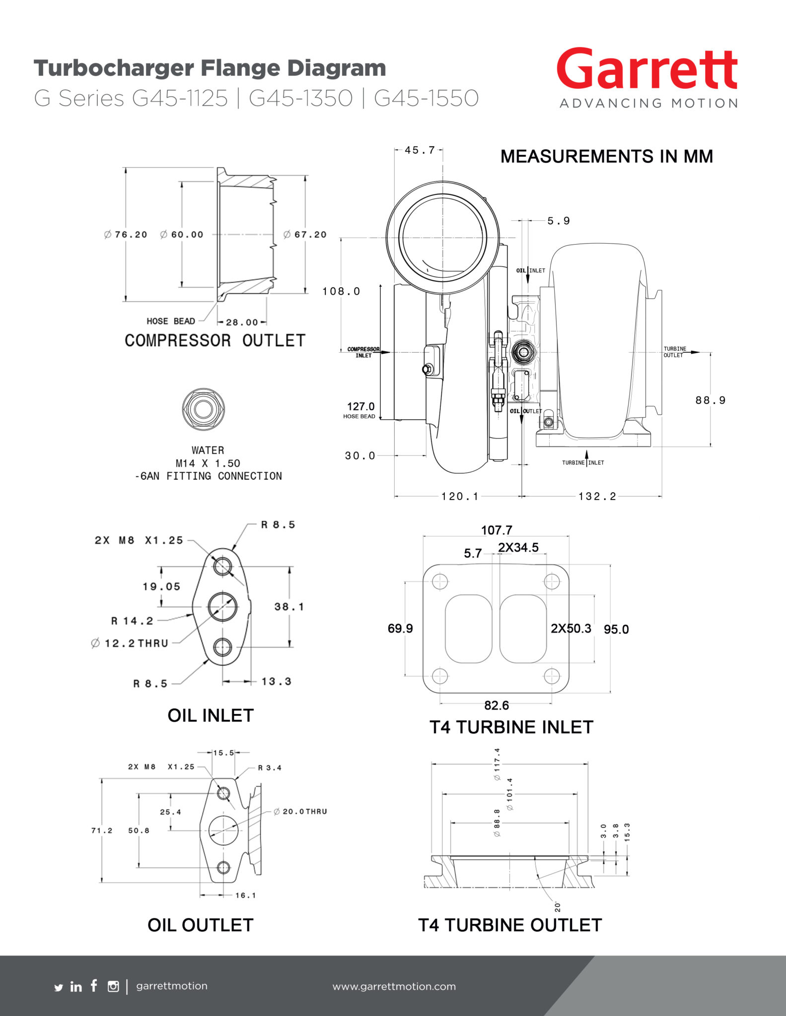 Garrett_Performance_G45_Turbocharger_Flange_Diagram-scaled