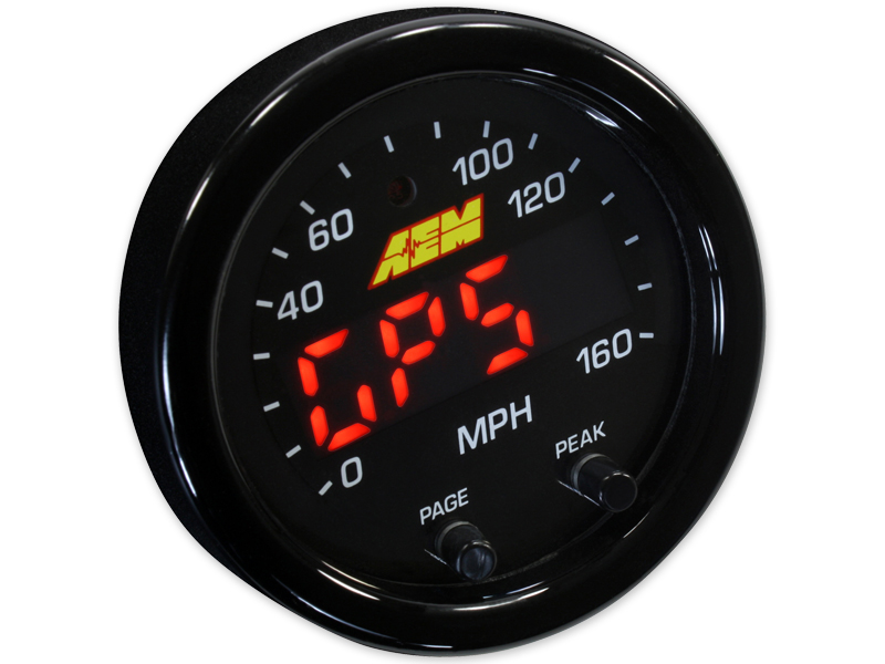 AEM X-Series GPS Tachometer 30-0313