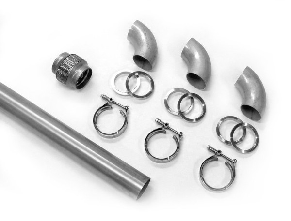 universal Downpipe Kit zum selber bauen