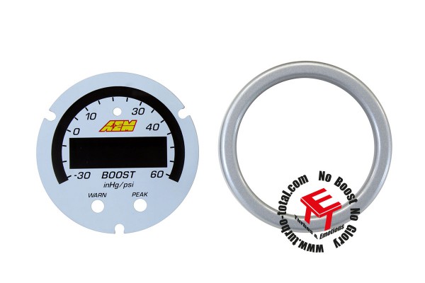 AEM X-Series 4 Bar Ladedruckanzeige Zubehör Kit 30-0308-ACC