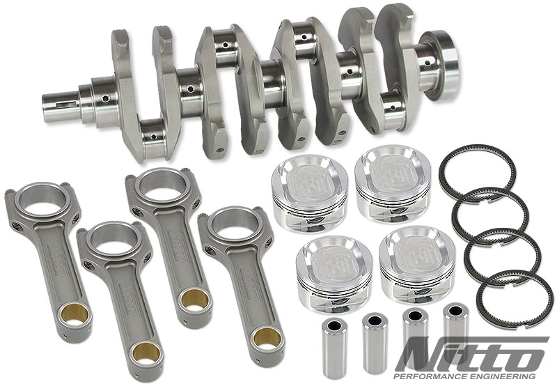 NITTO 2.2L STROKER KIT for Mitsubishi 4G63 H Beam Connecting Rods 86mm