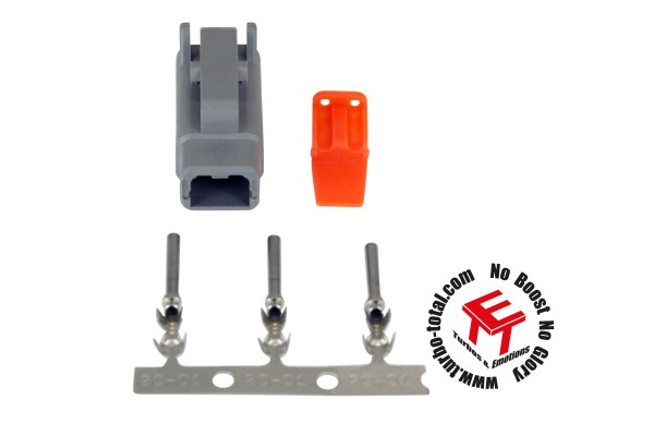 DTM-Style 2-Way Plug Connector Kit.