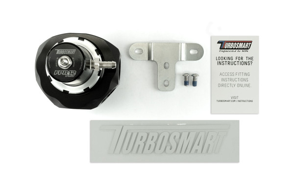 Turbosmart – FPR12 Pro Serie Kraftstoffdruckregler – Pro EFI 5-Port (Schwarz) - TS-0404-1252
