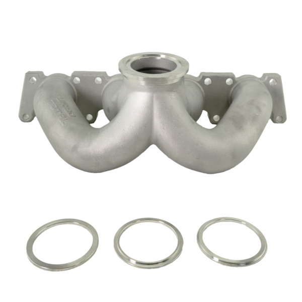 X-Parts Turbo Krümmer T25-Flansch Für 1.8T 20V Motoren – Hi-Flow Racing Style, Passend Für VW Audi Seat