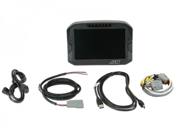 AEM CD-7 Carbon Digital Racing Dash Display Logger 30-5701