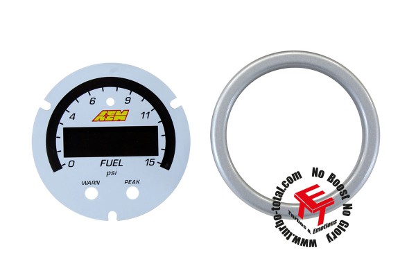 AEM X-Series 15 PSI Kraftstoff oder Ladedruckanzeige Zubehör Kit 30-0309-ACC