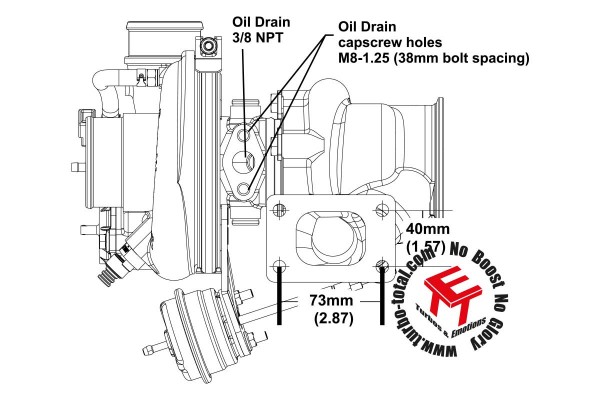 EFR 7163-F Turbolader B1 Frame 11639880005