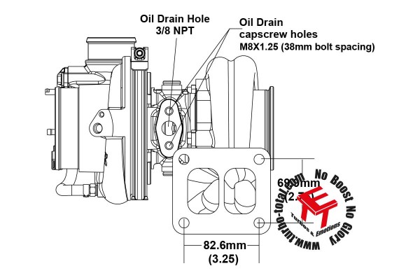 EFR 7670-D Turbolader B2 Frame 179392