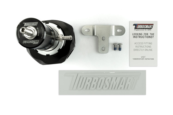 Turbosmart – FPR12 Pro Series Fuel Pressure Regulator – Pro M 5-Port (Black) - TS-0404-1352