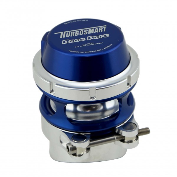 Turbosmart BOV Race Port Universal Supercharger Blau