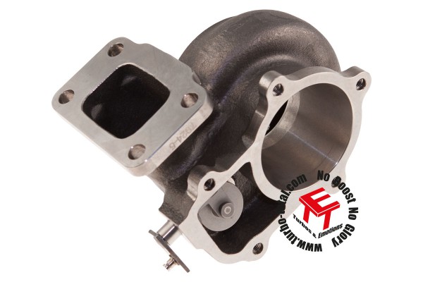 Turbinengehäuse GT30/GTX30 - 0.63 A/R - T3 Eingang / Internes Wastegate 5-Loch Ausgang 771300-0006