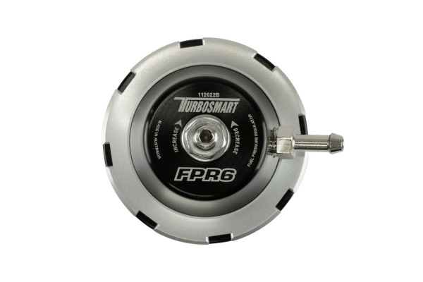 Turbosmart - FPR6 Kraftstoffdruckregler -6AN Anschlüsse (Schwarz) - TS-0404-1022