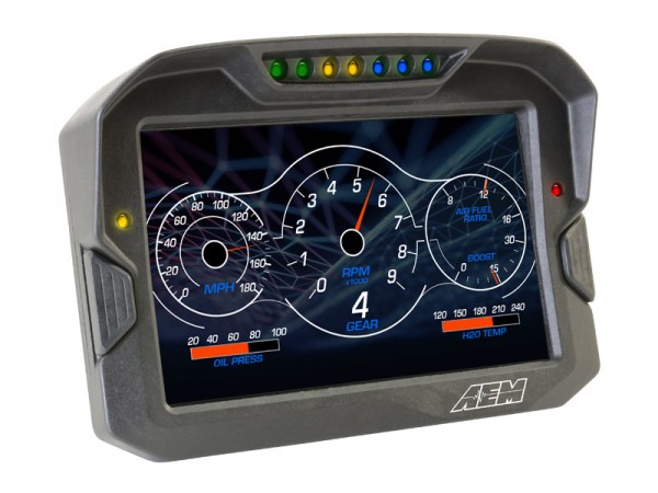 AEM CD-7 Carbon Digital Racing Dash Display GPS & Logger 30-5703