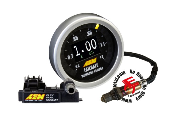 AEM Flex Fuel Breitband Failsafe Instrument mit F/F Sensor 30-4911