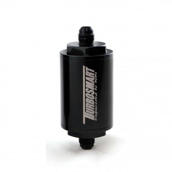 FPR Billet Fuel Filter 10um AN-6 - Black
