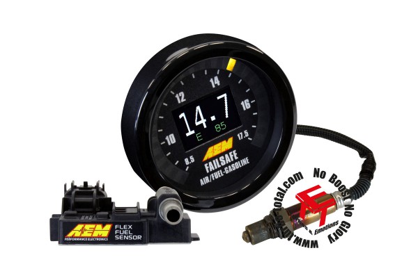 AEM Flex Fuel Breitband Failsafe Instrument mit F/F Sensor 30-4911