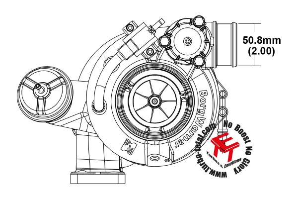 EFR 7670-B Turbolader B2 Frame 179351