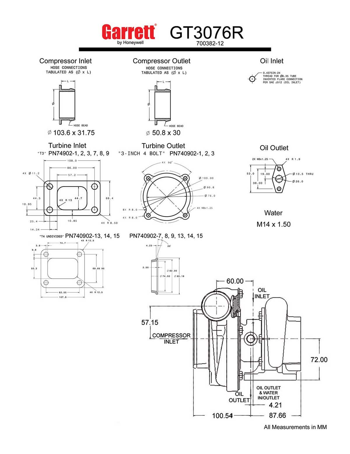 Garrett_GT3076R_-_700382-12_Zeichnung