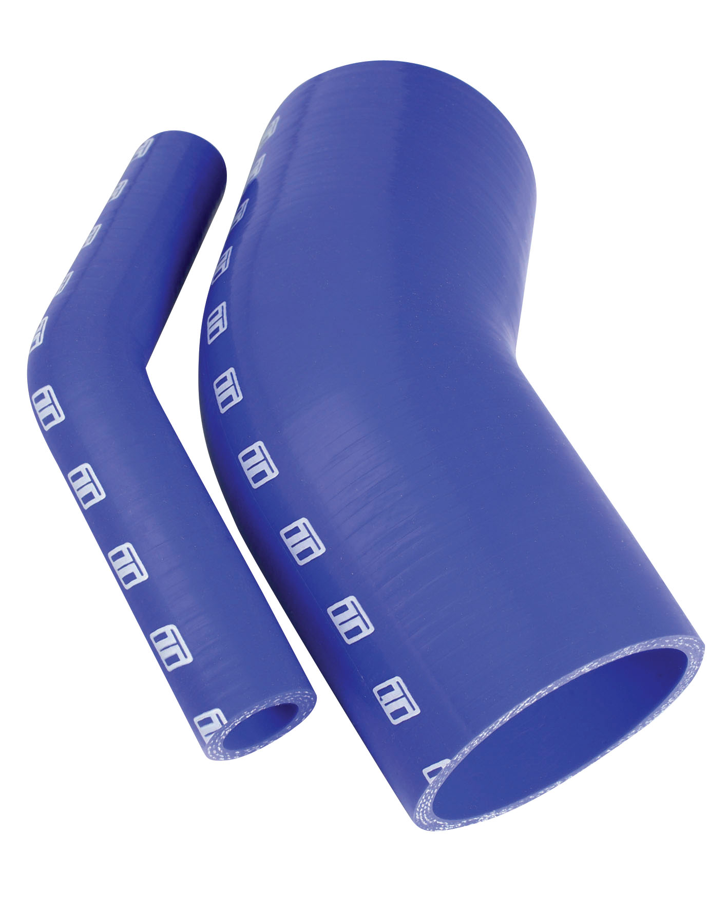 45° Reduzierbogen 60 Auf 51 Mm – Blauer LLK-Schlauch, Temperatur -60°C Bis 260°C, 20 Bar Druck – Für Ladeluftkühler, Neuteil