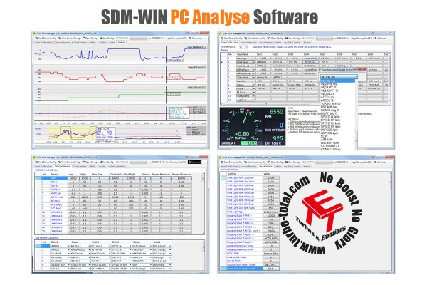 SDM-500 DASH Display - Logger - GPS Kit