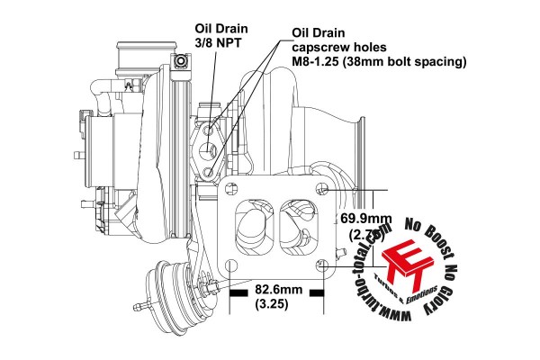 EFR 6258-G Turbolader B1 Frame 11589880036