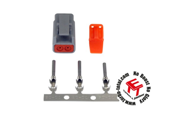 DTM-Style 2-Way Plug Connector Kit.