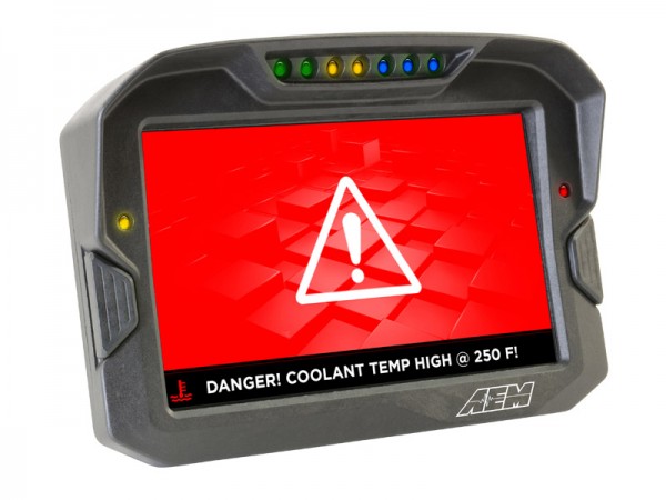 AEM CD-7 Carbon Digital Racing Dash Display GPS & Logger 30-5703