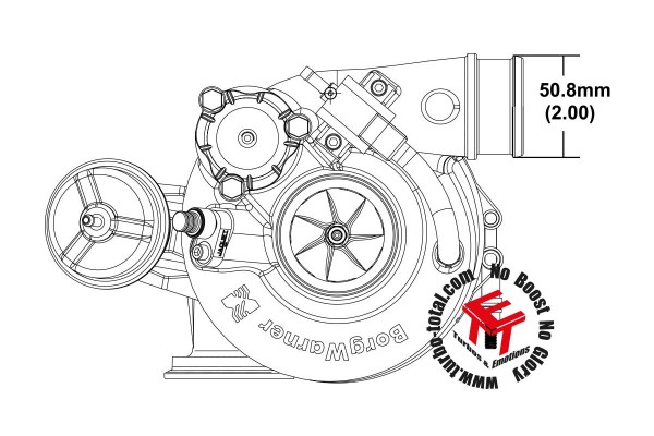 EFR 7163-F Turbolader B1 Frame 11639880006