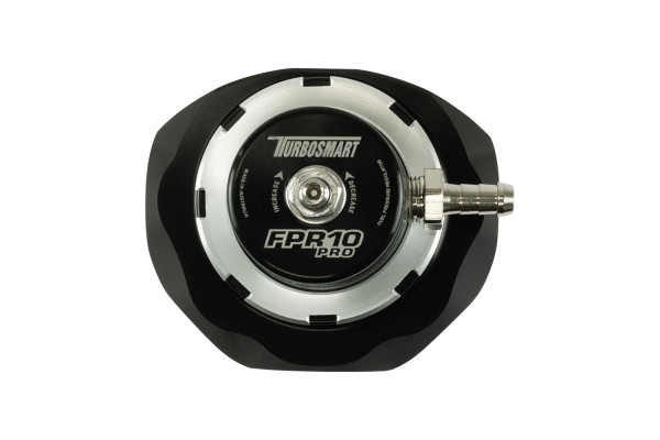 Turbosmart – FPR10 Pro Series Fuel Pressure Regulator – Pro EFI 5-Port (Black) - TS-0404-1242