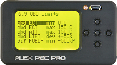 Elektronischer Ladedruck / Boost Controller PBC PRO mit OBD und EGT**new product comming soo**