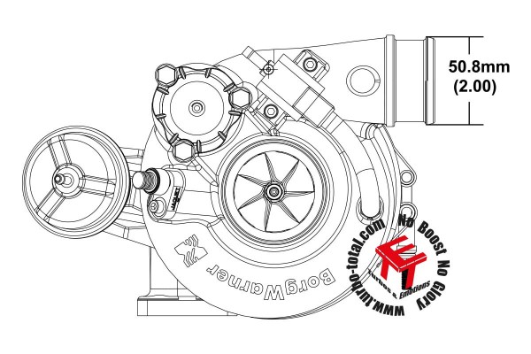EFR 7163-F Turbolader B1 Frame 11639880005