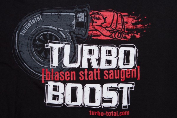 TurboTotal T-Shirt Blasen statt Saugen 